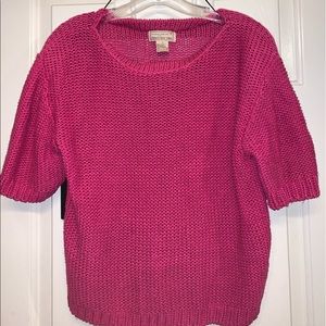 Jones New York hand knit shirt